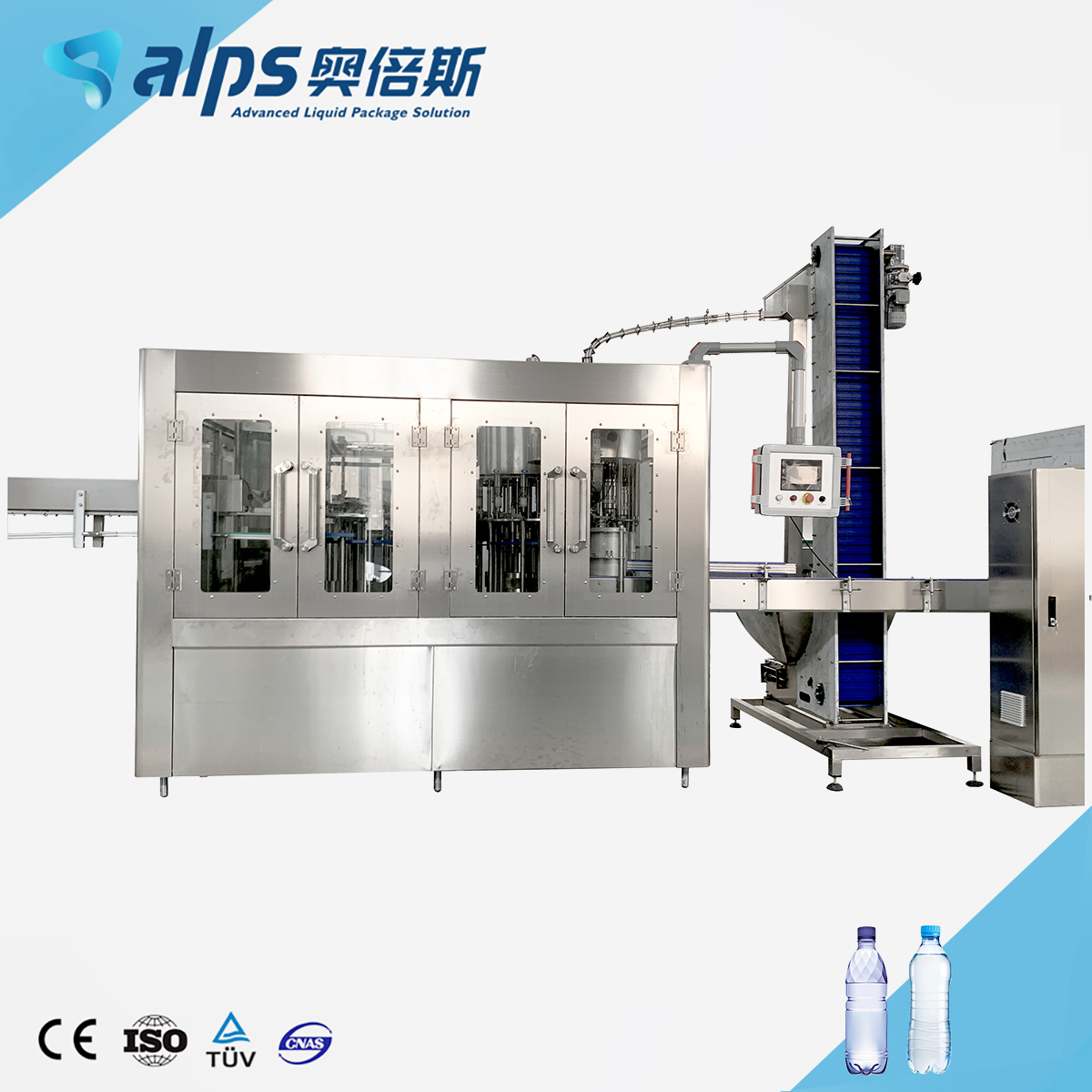 6000bph High Quality Automatic Mineral Drinking Water Bottling Machine