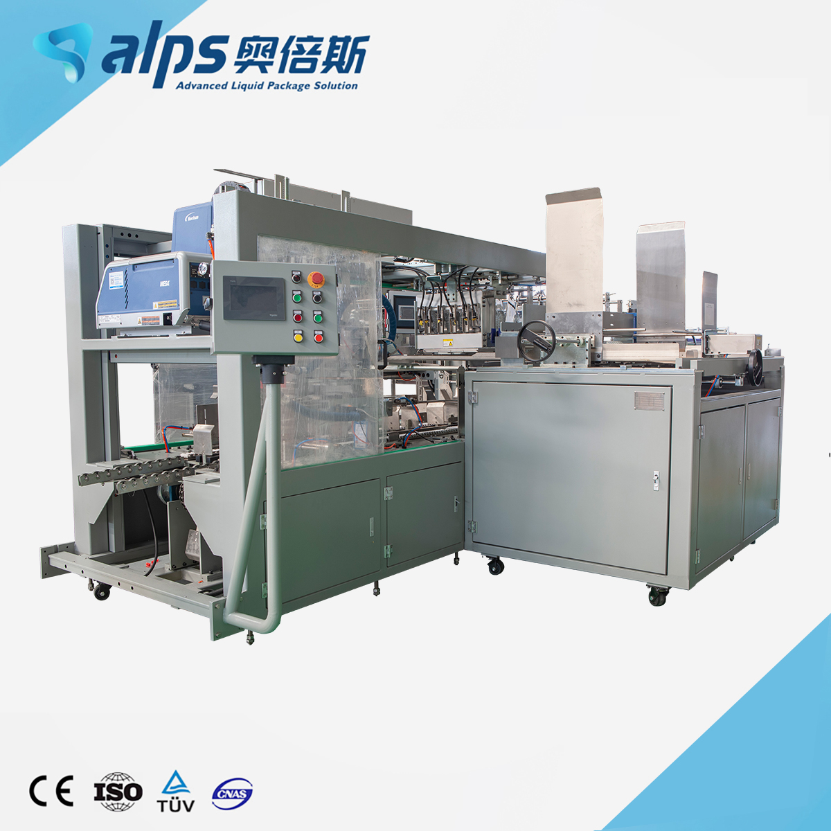 Automatic Carton Box Cardboard Packing Machine for Bottle